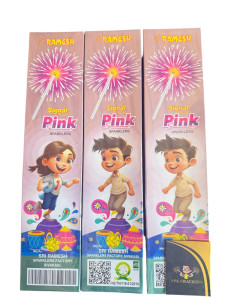 10CM PINK SPARKLERS 